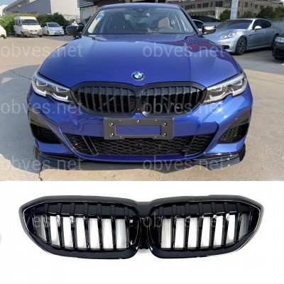 Решетка радиатора ноздри BMW 3 G20 G21 M Performance 2019-2022 Решетка радиатора ноздри BMW 3 G20 G21 M Performance 2019-2022