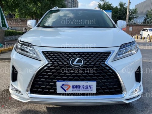 Бампер передний комплектный Lexus RX 2012-2015 в стиле RX 2020+ Бампер передний комплектный Lexus RX 2012-2015 в стиле RX 2020+