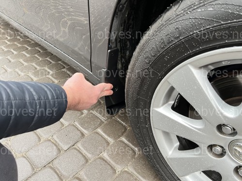 Брызговики передние Toyota Camry 40 2006-2012 оригинальный дизайн комплект 2 шт Брызговики передние Toyota Camry 40 2006-2012 оригинальный дизайн комплект 2 шт