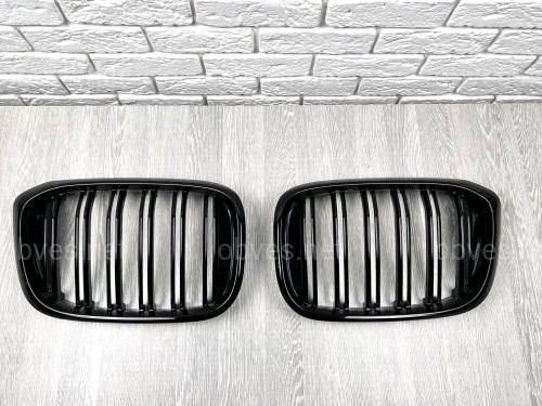 Решетка радиатора ноздри M стиль BMW X3 G01 X4 G02 2018-2021