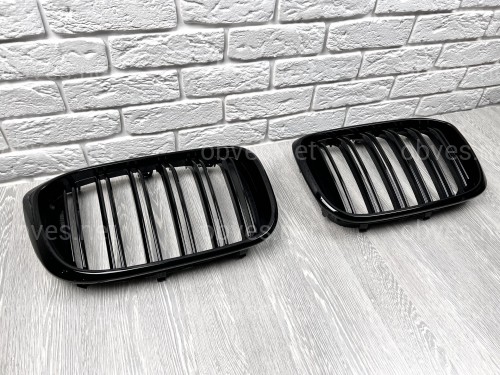 Решетка радиатора ноздри M стиль BMW X3 G01 X4 G02 2018-2021