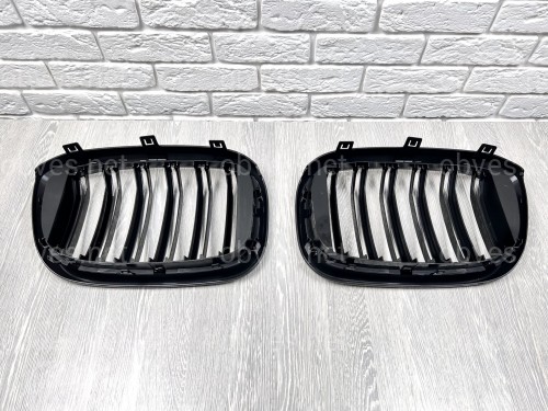 Решетка радиатора ноздри M стиль BMW X3 G01 X4 G02 2018-2021