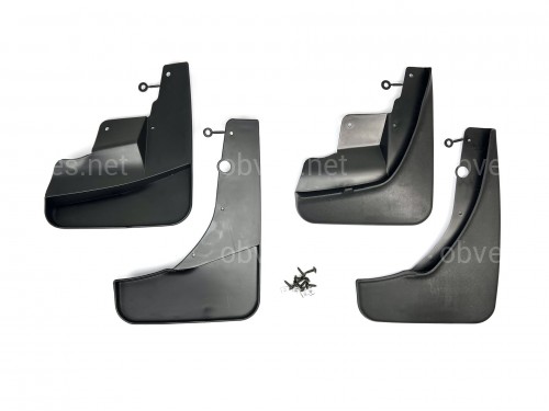 Брызговики Jeep Grand Cherokee 2011-2020, комплект 4шт.