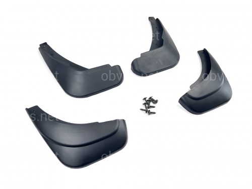 Брызговики Mazda 2 ХЕТЧБЕК 2007-2014, комплект 4шт.