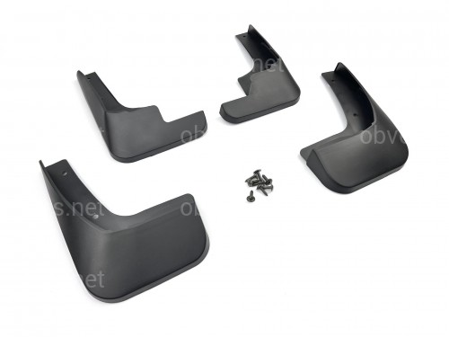 Брызговики Citroen C-Elysee 2012+, комплект 4шт.
