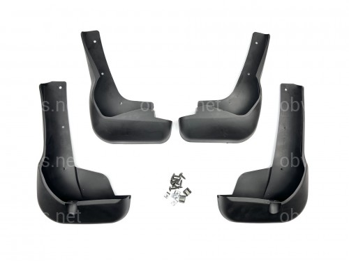 Брызговики Citroen C-4 Aircross 2012-2017, комплект 4шт.
