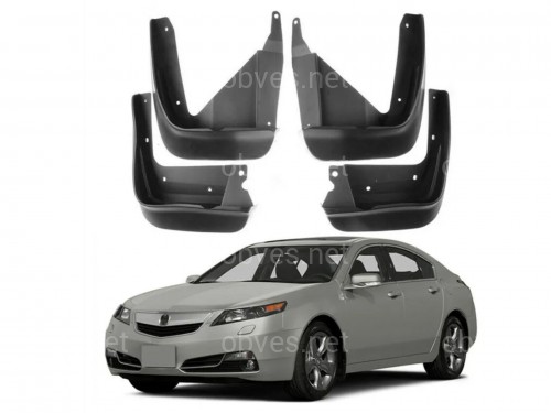 Брызговики Acura TL 2009-2013 комплект 4шт Брызговики Acura TL 2009-2013 комплект 4шт