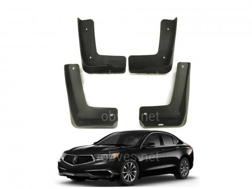 Брызговики Acura TLX-L 2016-2020 комплект 4шт Брызговики Acura TLX-L 2016-2020 комплект 4шт
