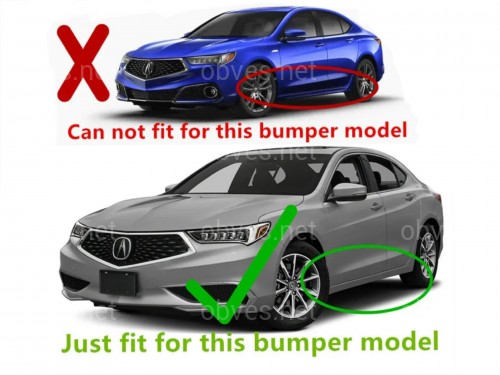 Брызговики Acura TLX-L 2016-2020 комплект 4шт Брызговики Acura TLX-L 2016-2020 комплект 4шт