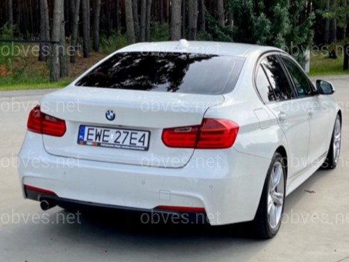 Задний бампер M Paket BMW 3 Series F30 2012-2018 Задний бампер M Paket BMW 3 Series F30 2012-2018