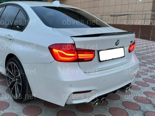 Задний бампер M3 стиль BMW 3 Series F30 2012-2018 Задний бампер M3 стиль BMW 3 Series F30 2012-2018
