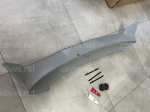 Спойлер на багажник Honda Jazz 3 / Fit 2014- ABS пластик под покраску