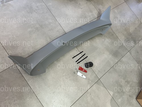 Спойлер на багажник Honda Jazz 3 / Fit 2014- ABS пластик под покраску