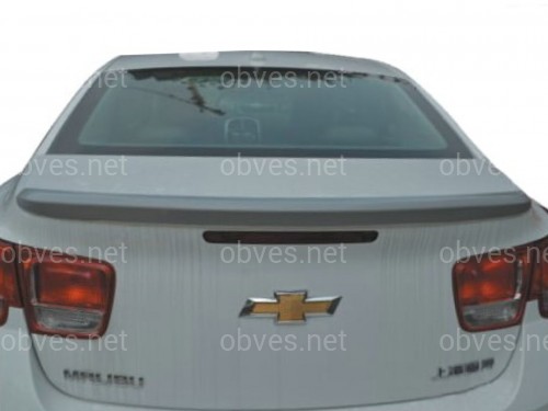 Спойлер лип на багажник Chevrolet Malibu 2011-2016 ABS пластик под покраску Спойлер лип на багажник Chevrolet Malibu 2011-2016 ABS пластик под покраску