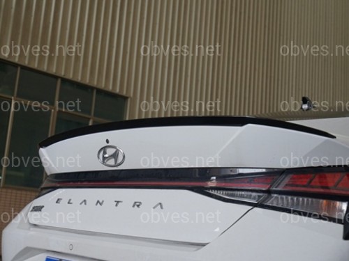 Спойлер лип Hyundai Elantra CN7 21+ ABS пластик под покраску Спойлер лип Hyundai Elantra CN7 21+ ABS пластик под покраску