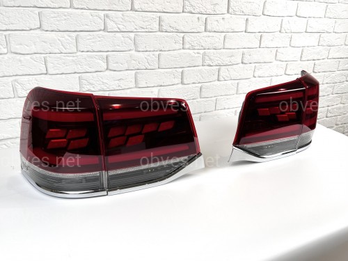 Задние фонари Toyota Land Cruiser 200 2016-2021 Задние фонари Toyota Land Cruiser 200 2016-2021
