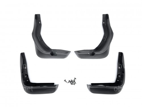 Брызговики Honda Jazz / Fit  2001-2007, комплект 4шт.