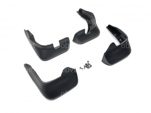 Брызговики Honda Jazz / Fit  2001-2007, комплект 4шт.