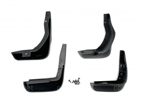 Брызговики Honda Jazz / Fit  2001-2007, комплект 4шт.