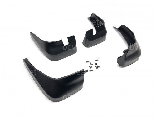 Брызговики Honda Jazz / Fit 2007-2009, комплект 4шт.