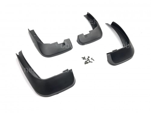 Брызговики Honda Jazz / Fit 2010-2013, комплект 4шт.