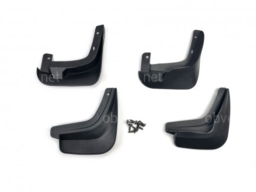 Брызговики Chevrolet Aveo ХЕТЧБЕК T255 2008-2012 комплект 4шт.