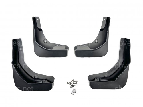 Брызговики Mercedes Benz W213 2016-2023 AMG ОБВЕС  комплект 4шт.