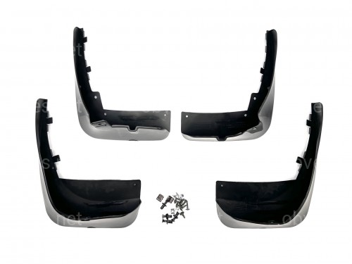 Брызговики Mercedes Benz W221 2005-2013 (без обвеса) комплект 4шт