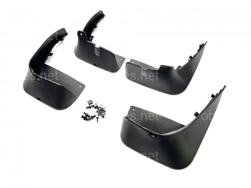 Брызговики Mercedes Benz W221 2005-2013 (без обвеса) комплект 4шт