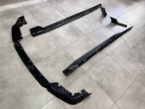 Комплект обвеса накладки бампера лезвия порогов для BMW X5M F95 2019-2022