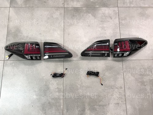 Задние фонари Lexus RX 350 / 450h 2009-2015 в стиле рестайлинг 2020+ 4шт