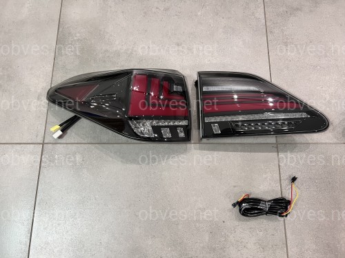 Задние фонари Lexus RX 350 / 450h 2009-2015 в стиле рестайлинг 2020+ 4шт