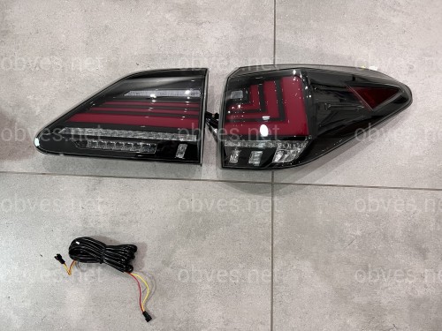 Задние фонари Lexus RX 350 / 450h 2009-2015 в стиле рестайлинг 2020+ 4шт