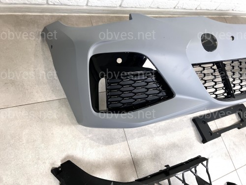 Передний бампер M paket BMW 3 series G20 G21 2019-2022