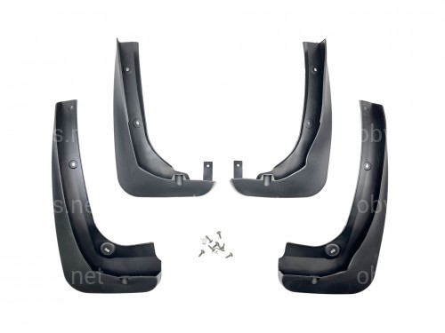 Брызговики BMW X3 F25 2011-2017  комплект 4 шт.