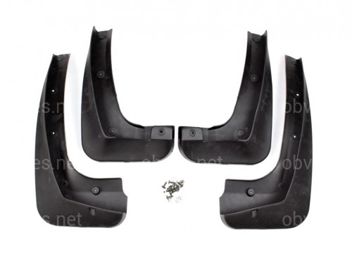 Брызговики BMW X3 2007-2010 комплект 4 шт. Брызговики BMW X3 2007-2010 комплект 4 шт.