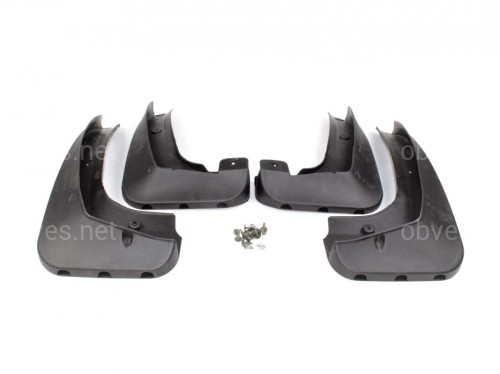 Брызговики BMW X3 2007-2010 комплект 4 шт. Брызговики BMW X3 2007-2010 комплект 4 шт.