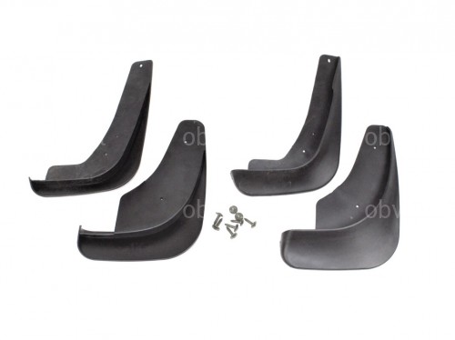 Брызговики Mazda 3 СЕДАН С ПОРОГАМИ 2006-2008, комплект 4шт. Брызговики Mazda 3 СЕДАН С ПОРОГАМИ 2006-2008, комплект 4шт.