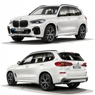 Брызговики BMW X5 G05 2019+ М пакет, комплект 4шт. Брызговики BMW X5 G05 2019+ М пакет, комплект 4шт.