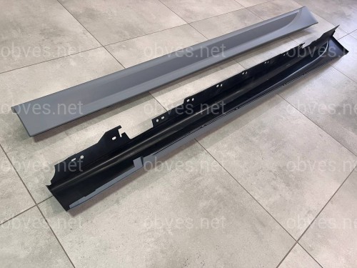 Накладки на пороги M-paket BMW 3 series F30 / F31 2012-2018