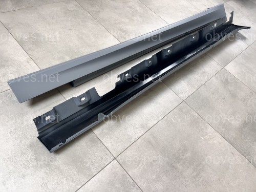 Накладки на пороги M-paket BMW 5 series F10 F11 2010-2016 Накладки на пороги M-paket BMW 5 series F10 F11 2010-2016