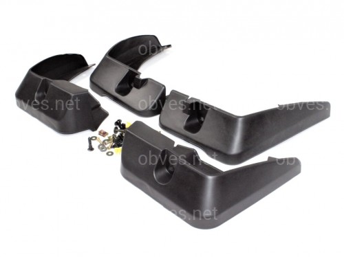 Брызговики Subaru Outback 2009-2014 комплект 4шт Брызговики Subaru Outback 2009-2014 комплект 4шт