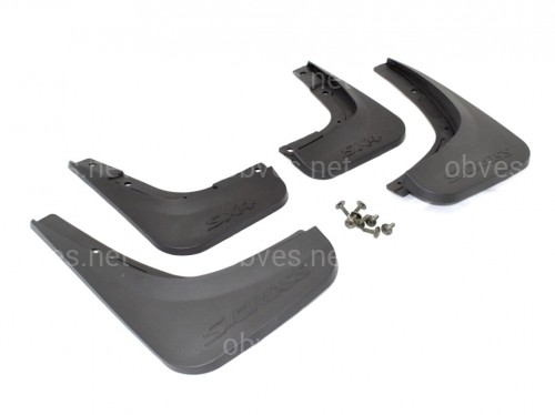 Брызговики Suzuki SX4 2013-2022 комплект 4 шт. Брызговики Suzuki SX4 2013-2022 комплект 4 шт.