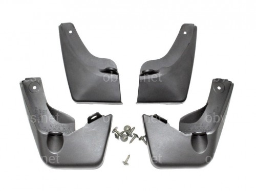 Брызговики Toyota Yaris 2011-2019 комплект 4 шт.