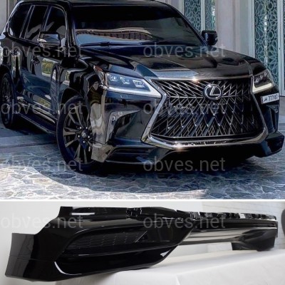 Обвес юбка переднего бампера TRD Lexus LX 570 2016-2022 Обвес юбка переднего бампера TRD Lexus LX 570 2016-2022