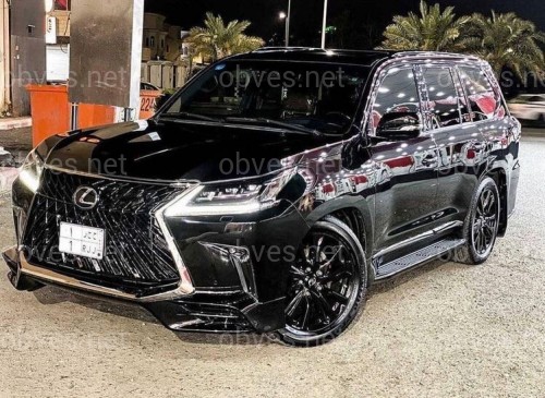 Обвес юбка переднего бампера TRD Lexus LX 570 2016-2022 Обвес юбка переднего бампера TRD Lexus LX 570 2016-2022