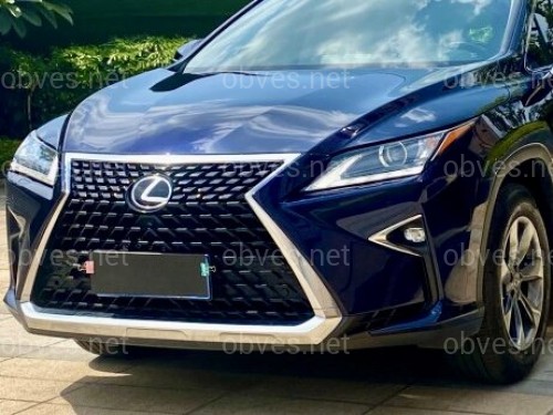 Бампер в сборе с решеткой в стиле 2020+ для Lexus RX 2015-2019 Бампер в сборе с решеткой в стиле 2020+ для Lexus RX 2015-2019
