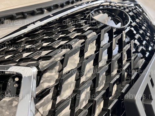 Бампер в сборе с решеткой в стиле 2020+ для Lexus RX 2015-2019 Бампер в сборе с решеткой в стиле 2020+ для Lexus RX 2015-2019
