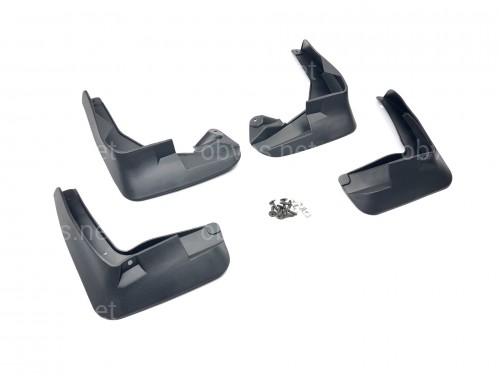 Брызговики Renault Latitude 2010-2015, комплект 4шт.