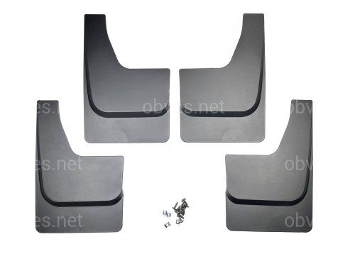 Брызговики Ford F-150 2005-2019 без расширителей арок, комплект 4шт.